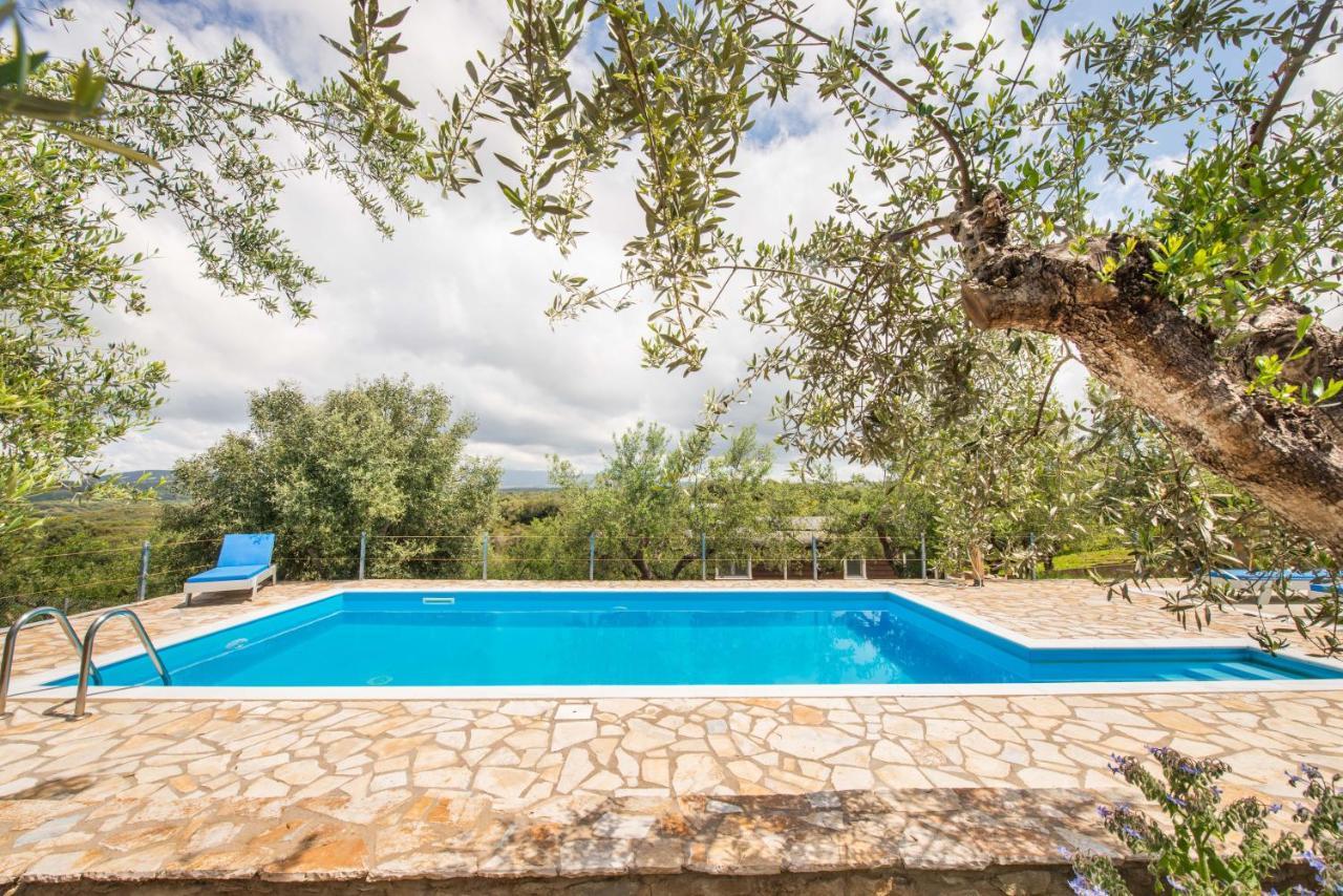 Hakuna Matata Holidays Wooden Lodge With Airco & Pool In Greek Olive Grove Methóni Eksteriør bilde